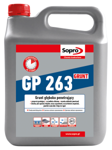 SOPRO GP263 4KG GRUNT GŁĘBOKO PENETRUJĄCY