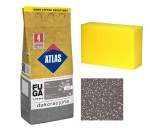 ATLAS FUGA DEKORACYJNA Z BROKATEM CYRKONIA 2KG + KUBALA GĄBKA
