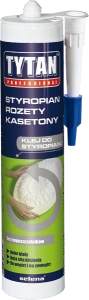 TYTAN KLEJ MONTAŻOWY DO STYROPIANU STYRO FIX BIAŁY