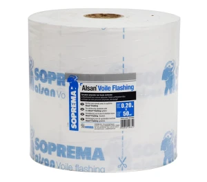 SOPREMA TAŚMA WZMACNIAJĄCA ALSAN FLASHING POLIESTER DO POŁĄCZEŃ 20CM 1MB