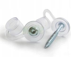 GUTTA ŚRUBY DACHOWE DO PŁYT PVC  4.5X45 (100 szt.) DO MOCOWANIA POKRYĆ