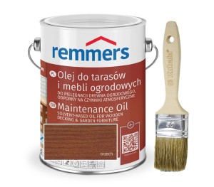 REMMERS PFLEGE-OL OLEJ DO DREWNA 5L ORZECH