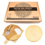 KAMIEŃ DO PIZZY FI 350x20 - ZESTAW