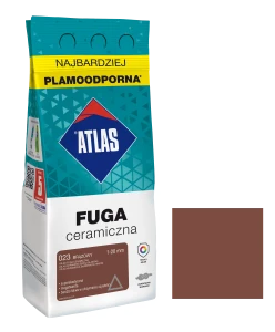 ATLAS FUGA CERAMICZNA 1-20MM 023 BRĄZOWA 2KG