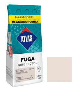 ATLAS FUGA CERAMICZNA 1-20MM 205 KREMOWA 2KG