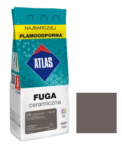 ATLAS FUGA CERAMICZNA 1-20MM 036 CIEMNOSZARA 2KG
