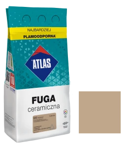 ATLAS FUGA CERAMICZNA 1-20MM 020 BEŻOWA 5KG
