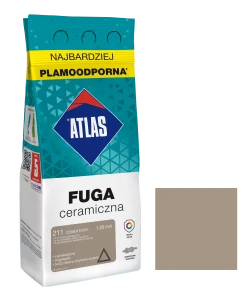 ATLAS FUGA CERAMICZNA 1-20MM 211 CEMENTOWA 2KG