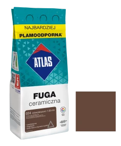 ATLAS FUGA CERAMICZNA 1-20MM 124 CIEMNE WENGE 2KG