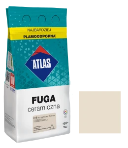 ATLAS FUGA CERAMICZNA 1-20MM 018 BEŻ PASTELOWY 5KG