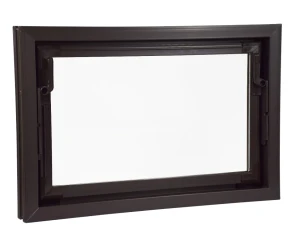 ACO OKNO GOSPODARCZE UCHYLNE KIPP 2000 60X40 BRĄZOWE - SZYBA IZOLOWANA - PVC