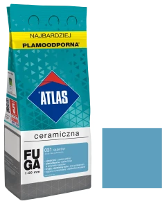 ATLAS FUGA CERAMICZNA 1-20MM 031 BŁĘKITNY 2KG