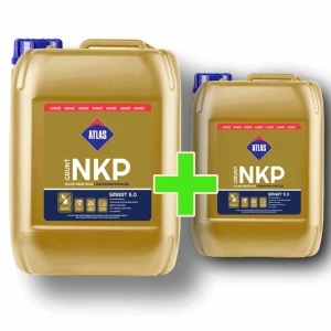 ATLAS GRUNT ŻELOWY  NKP 5KG, KTÓRY NIE KAPIE I NIE CHLAPIE! - DWUPAK