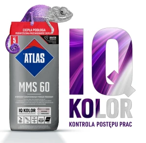 ATLAS MMS 60 WYLEWKA HYBRYDOWA SAMOPOZIOMUJĄCA - PODKŁAD PODŁOGOWY - 25KG