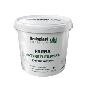 GREINPLAST FARBA FWA  BIAŁA ANTYREFLEKSYJNA 10L