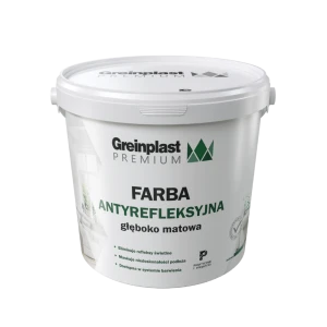 GREINPLAST FARBA FWA  BIAŁA ANTYREFLEKSYJNA 10L