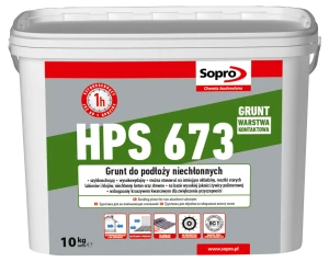 SOPRO HPS 673 10KG GRUNT DO PODŁOŻY NIECHŁONNYCH