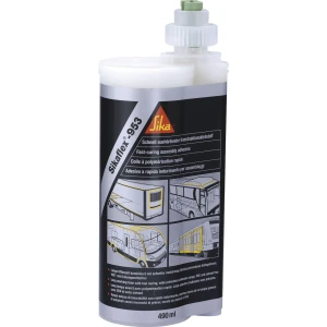 DWUSKŁADNIKOWY KLEJ I USZCZELNIACZ MONTAŻOWY SIKAFLEX 953 BIAŁY 8 X 490ML