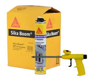 SIKA BOOM 587 PIANA CAŁOROCZNA PISTOLETOWA 750ML x12 + PISTOLET GRATIS