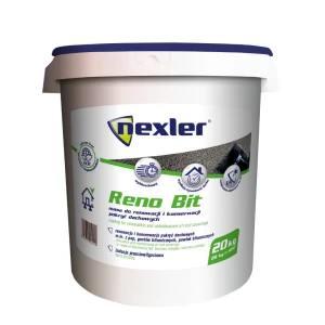 NEXLER RENO BIT 20KG POWŁOKA BITUMICZNA DO RENOWACJI I KONSERWACJI DACHÓW
