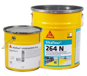DWUSKŁADNIKOWA POSADZKA EPOKSYDOWA SIKAFLOOR 2640 30KG RAL 7040
