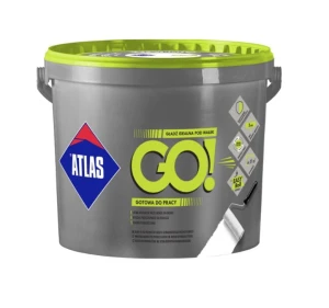 ATLAS GIPSAR GO GOTOWA GŁADŹ FINISZOWA POD WAŁEK ŁATWA OBRÓBKA 25KG