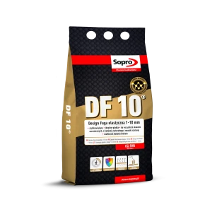 SOPRO DF10 4KG ZAPRAWA FUGOWA FUGA ELASTYCZNA 1-10MM CHŁODNY BEŻ 24