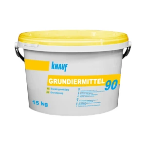KNAUF GRUNDIERMITTEL 90 15KG GRUNT DO POWIERZCHNI CHŁONNYCH  KONCENTRAT