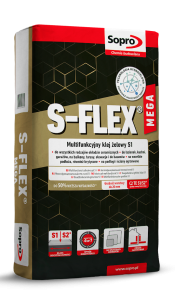 Klej do płytek żelowy Sopro S-Flex 208 C2TE S1 wysokoelastyczny multifunkcyjny 22,5 kg