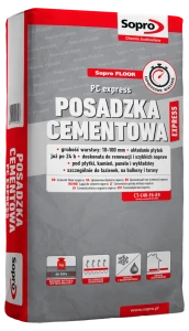 Sopro PC293 Express posadzka cementowa szybkoschnąca 25 kg 10–100 mm