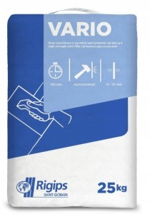 RIGIPS VARIO MASA SZPACHLOWA 25 KG DO SPOINOWANIA GK 11511570