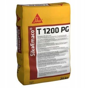 SIKAEMACO T 1200 PG 25KG SZYBKA ZAPRAWA NAPRAWCZA R4 DO BETONU