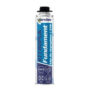 NEXLER STYROPUK Fundament 750 ml Klej Poliuretanowy do Styropianu EPS i XPS