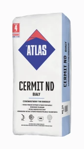 ATLAS CIENKOWARSTWOWY TYNK CERMIT ND 20 25KG