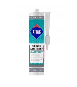 ATLAS SILIKON SANITARNY ELASTYCZNY BRĄZOWY 023