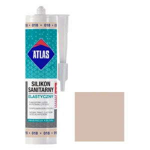 ATLAS SILIKON ELASTYCZNY 018 BEŻ PASTELOWY 280ML