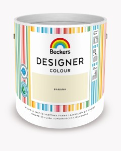 FARBA LATEKSOWA BECKERS DESIGNER BANANA 2,5 L