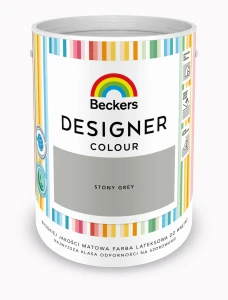 FARBA LATEKSOWA BECKERS DESIGNER STONY GREY 5 L