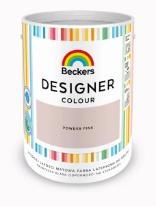 FARBA LATEKSOWA BECKERS DESIGNER POWDER PINK 5 L