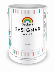 FARBA LATEKSOWA BECKERS DESIGNER WHITE 5 L