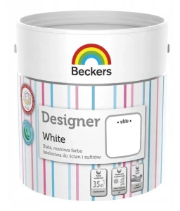 FARBA LATEKSOWA BECKERS DESIGNER WHITE 2,5 L