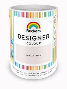FARBA LATEKSOWA BECKERS DESIGNER VANILA CREAM 5 L