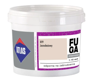 ATLAS FUGA EPOKSYDOWA 1-10MM JASNY BEŻ. 019 5KG ZAPRAWA DO SPOINOWANIA