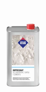 ATLAS IMPREGNAT DO DEKORÓW Z GIPSU I CEMENTU 1L