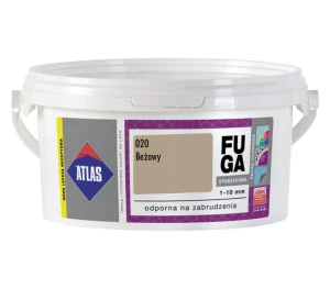 ATLAS FUGA EPOKSYDOWA 1-10MM BEŻ 020 2KG ZAPRAWA DO SPOINOWANIA