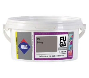 ATLAS FUGA EPOKSYDOWA 1-10MM SREBRNA 136 2KG ZAPRAWA DO SPOINOWANIA