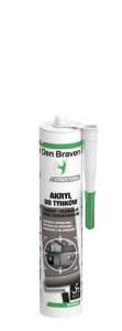 DEN BRAVEN KIT USZCZELNIAJĄCY AKRYL DO TYNKÓW BIAŁY 300ML