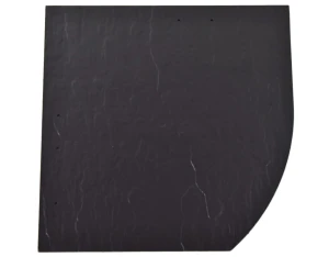 STRUKTONIT PŁYTKA ŁUPEK 30x30 PRAWA CZARNA CREATON
