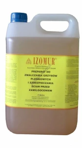 IZOMUR PREPARAT  ŚRODEK NA GRZYBY I PLEŚŃ 5L - UWAGA PRODUKT BIOBÓJCZY!