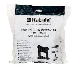 KUBALA KLIPSY 1MM WYSOKIE 100 SZTUK 1889